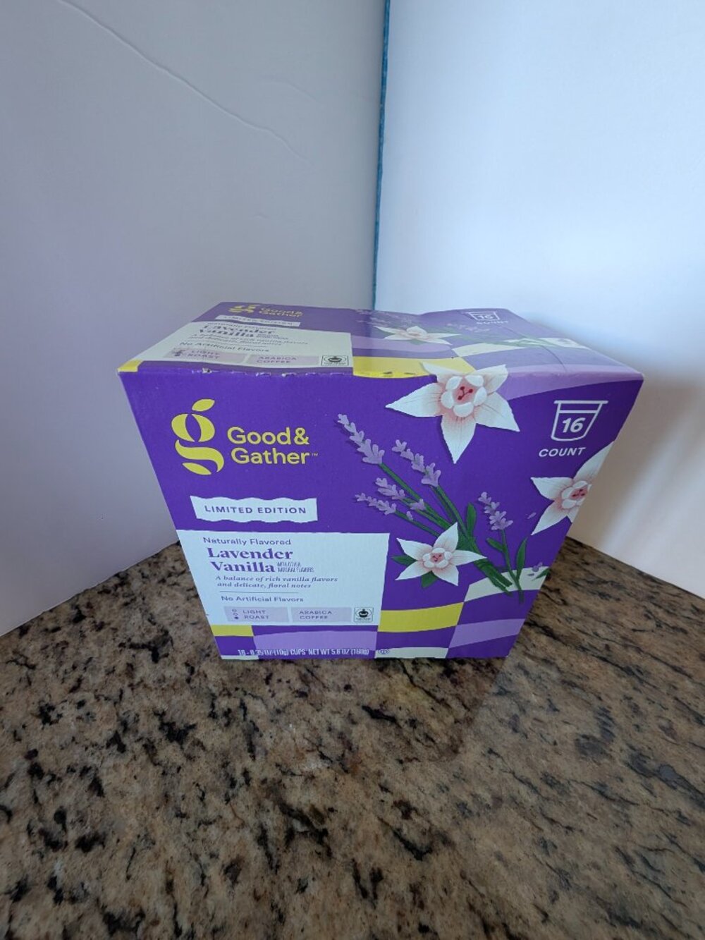 Good & Gather Coffee Pods, Vanilla Lavender - 16 Count Pods
